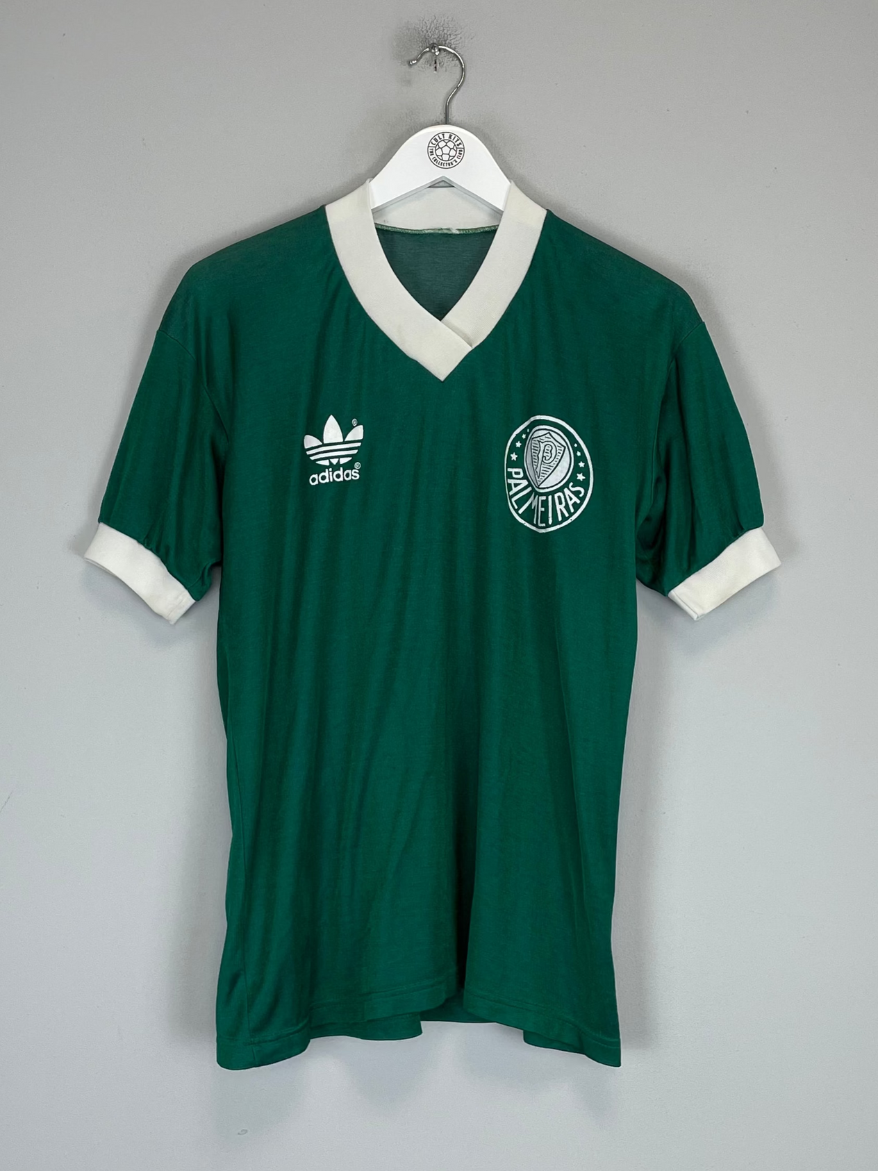 Shop 1985/87 PALMEIRAS #7 HOME SHIRT (M) ADIDAS, classic football shirts, vintage football shirts & retro soccer jerseys at Cult Kits