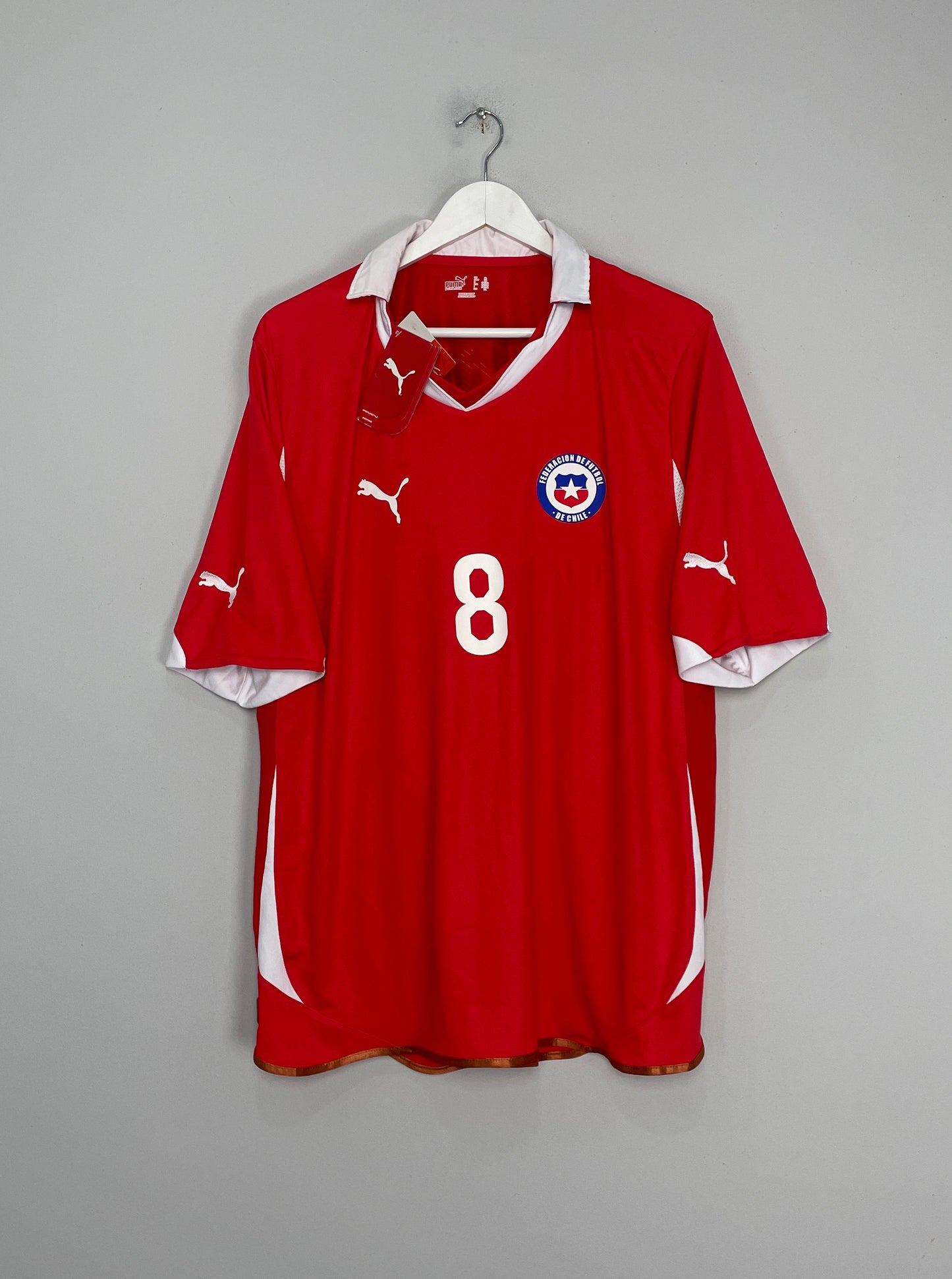 2010/11 CHILE VIDAL #8 *BNWT* HOME SHIRT (XL) PUMA