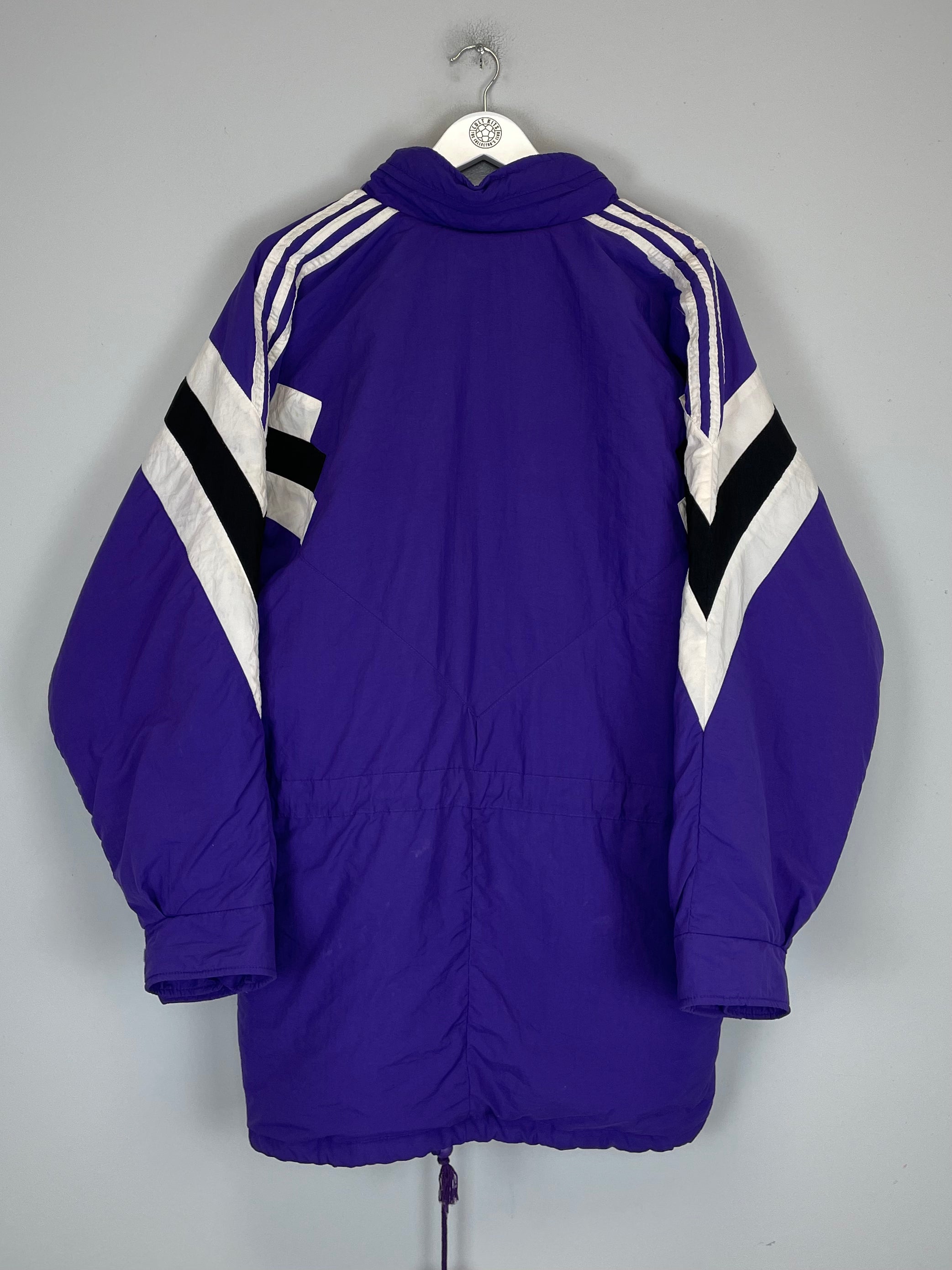 Shop 1996/97 ANDERLECHT BENCH COAT (M) ADIDAS, classic football shirts, vintage football shirts & retro soccer jerseys at Cult Kits