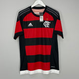 Shop 2015/16 FLAMENGO *BNWT* HOME SHIRT (M) ADIDAS, classic football shirts, vintage football shirts & retro soccer jerseys at Cult Kits