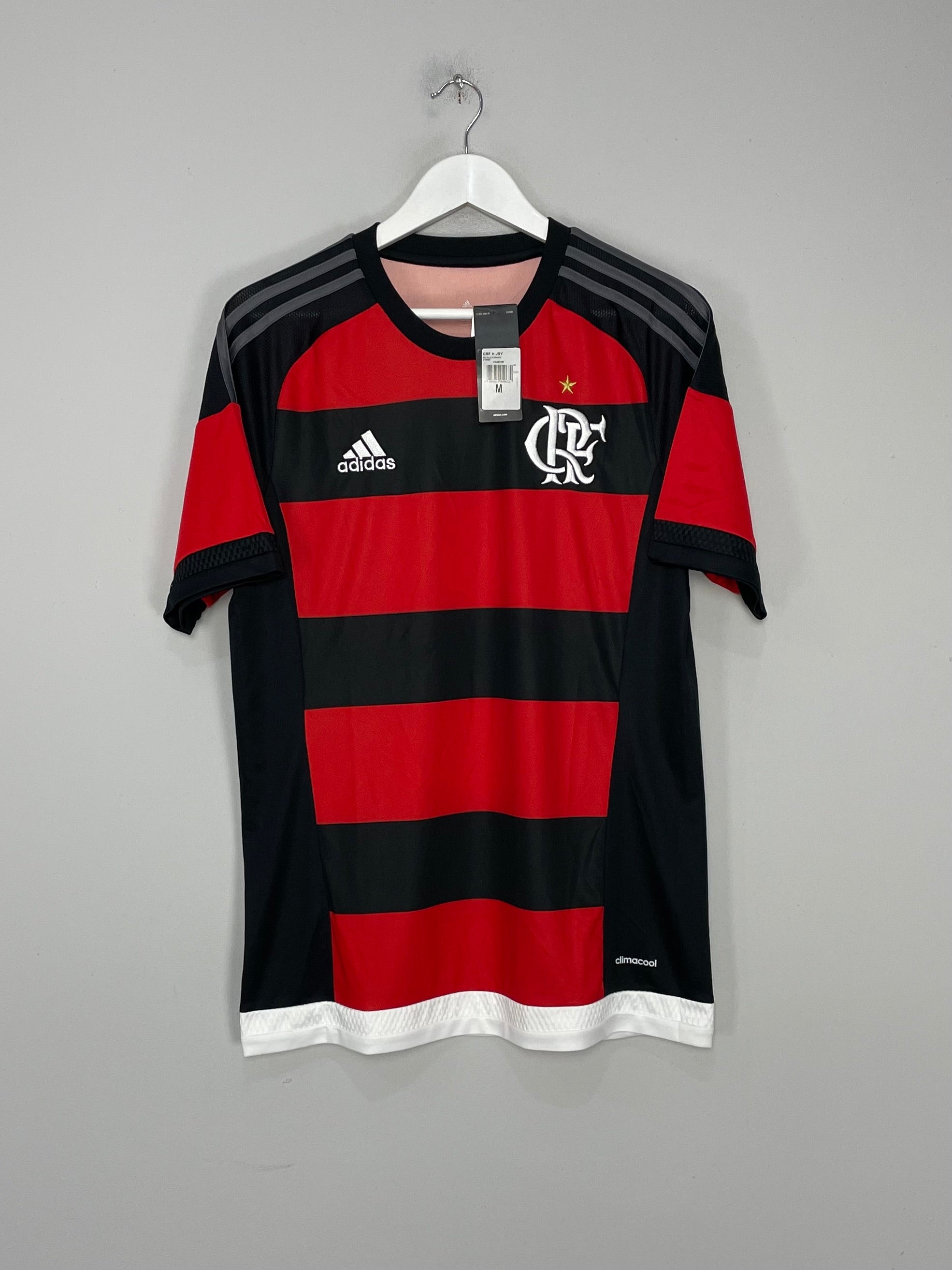 Shop 2015/16 FLAMENGO *BNWT* HOME SHIRT (M) ADIDAS, classic football shirts, vintage football shirts & retro soccer jerseys at Cult Kits