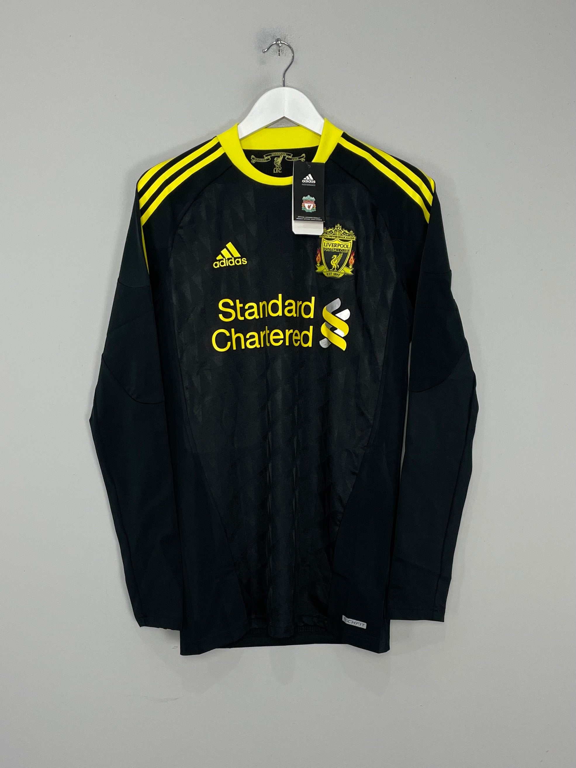Shop 2010/11 LIVERPOOL TORRES #9 *PLAYER ISSUE* BNWT L/S THIRD SHIRT (L) ADIDAS, classic football shirts, vintage football shirts & retro soccer jerseys at Cult Kits