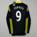 Shop 2010/11 LIVERPOOL TORRES #9 *PLAYER ISSUE* BNWT L/S THIRD SHIRT (L) ADIDAS, classic football shirts, vintage football shirts & retro soccer jerseys at Cult Kits