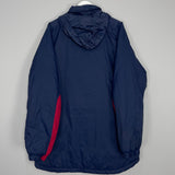 Shop 2001/02 BARCELONA BENCH COAT (L) NIKE, classic football shirts, vintage football shirts & retro soccer jerseys at Cult Kits