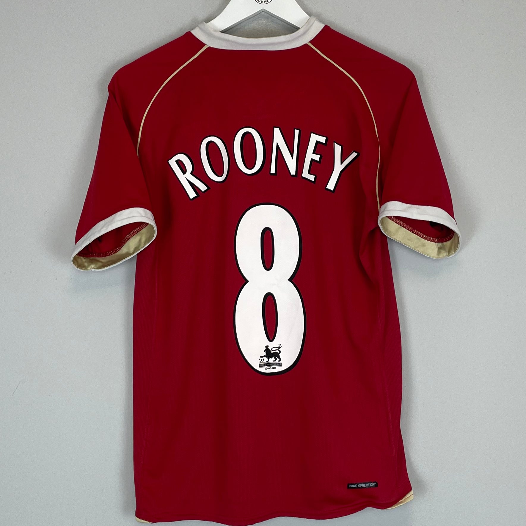 2006/07 MANCHESTER UNITED ROONEY #8 HOME SHIRT (S) NIKE – Cult Kits
