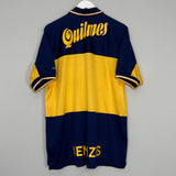 Shop 1998/99 BOCA JUNIORS HOME SHIRT (XL) NIKE, classic football shirts, vintage football shirts & retro soccer jerseys at Cult Kits