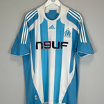 Shop 2007/08 MARSEILLE VALBUENA #28 HOME SHIRT (L) ADIDAS, classic football shirts, vintage football shirts & retro soccer jerseys at Cult Kits