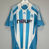 Shop 2007/08 MARSEILLE VALBUENA #28 HOME SHIRT (L) ADIDAS, classic football shirts, vintage football shirts & retro soccer jerseys at Cult Kits