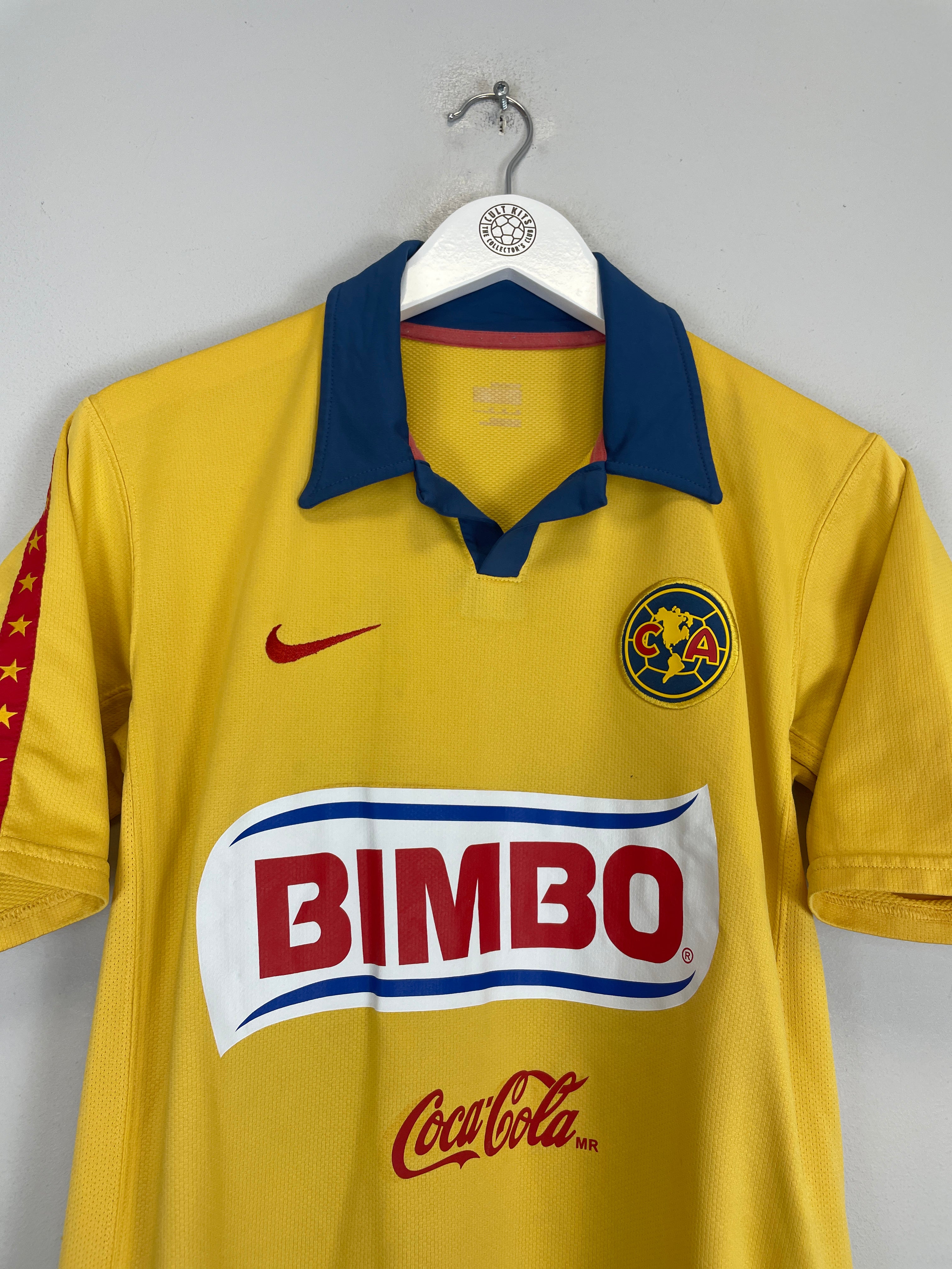Shop 2006/07 CLUB AMERICA HOME SHIRT (M) NIKE, classic football shirts, vintage football shirts & retro soccer jerseys at Cult Kits