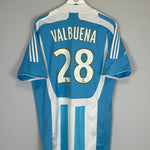 Shop 2007/08 MARSEILLE VALBUENA #28 HOME SHIRT (L) ADIDAS, classic football shirts, vintage football shirts & retro soccer jerseys at Cult Kits