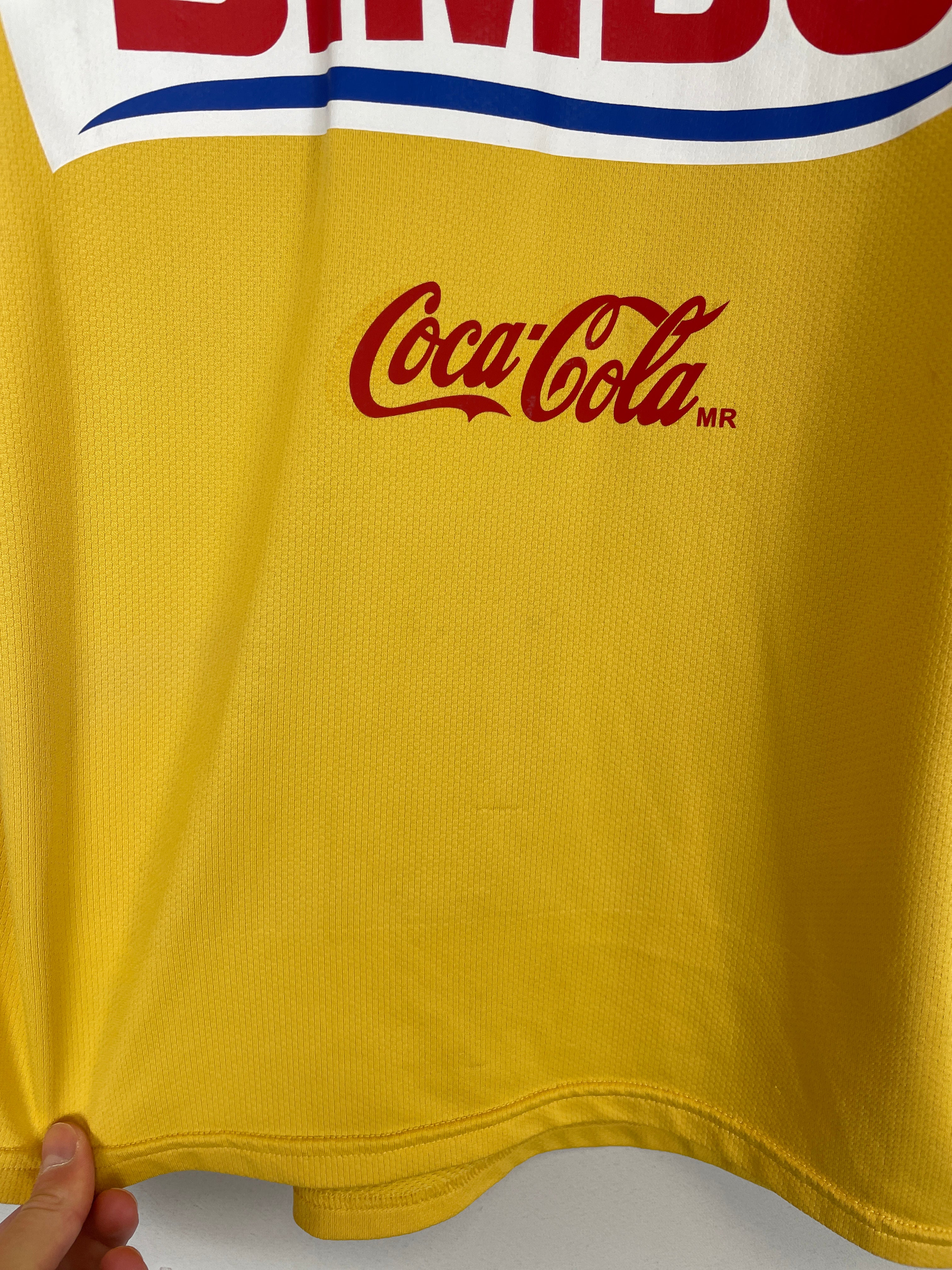 Shop 2006/07 CLUB AMERICA HOME SHIRT (M) NIKE, classic football shirts, vintage football shirts & retro soccer jerseys at Cult Kits