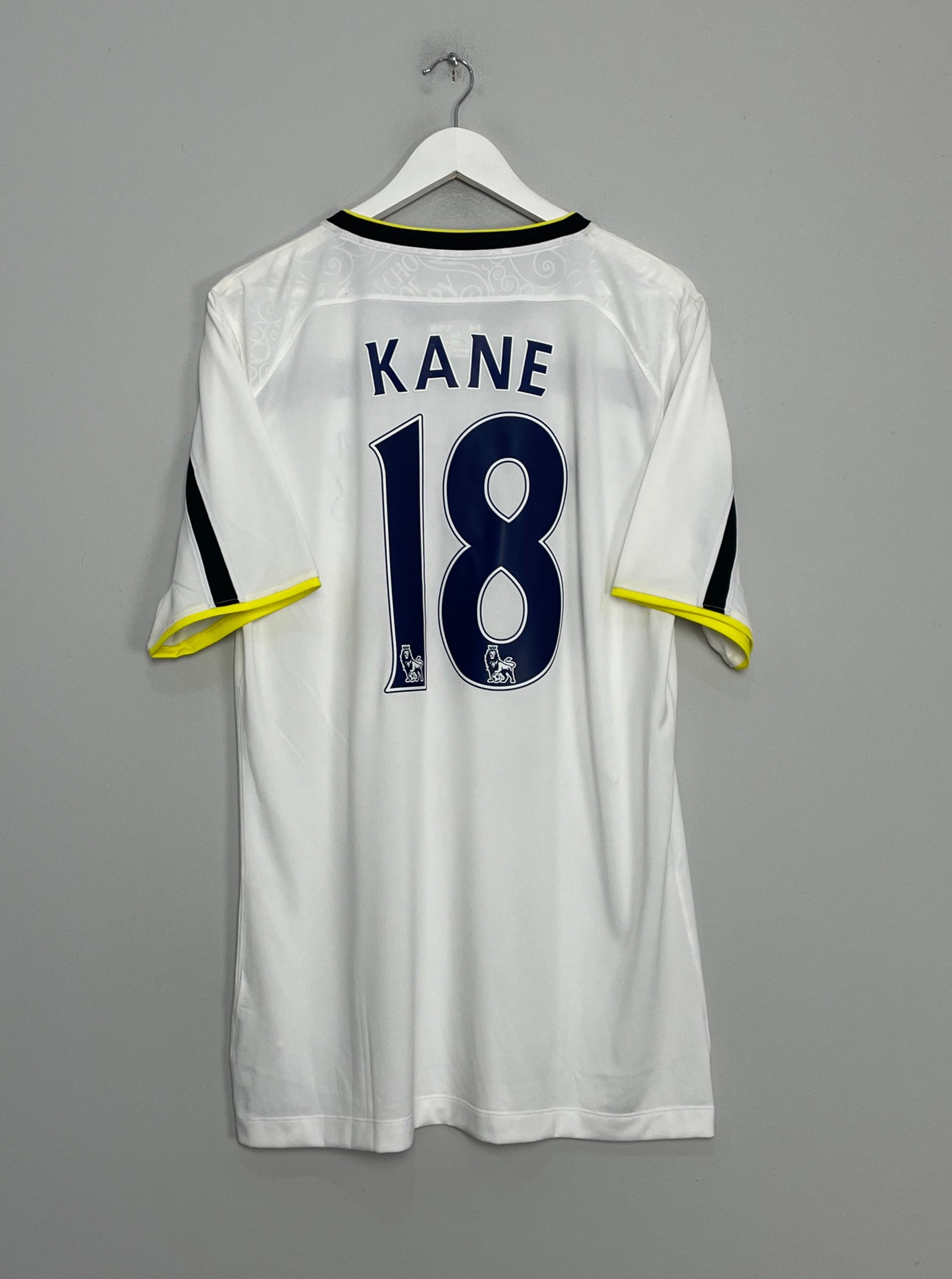 2014/15 TOTTENHAM KANE #18 HOME SHIRT (XL) UNDER ARMOUR