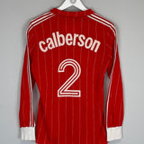 1980'S CALBERSON L/S AWAY SHIRT (M) ADIDAS
