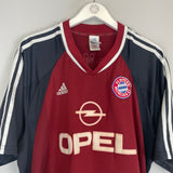Shop 2001/02 BAYERN MUNICH HOME SHIRT (XL) ADIDAS, classic football shirts, vintage football shirts & retro soccer jerseys at Cult Kits