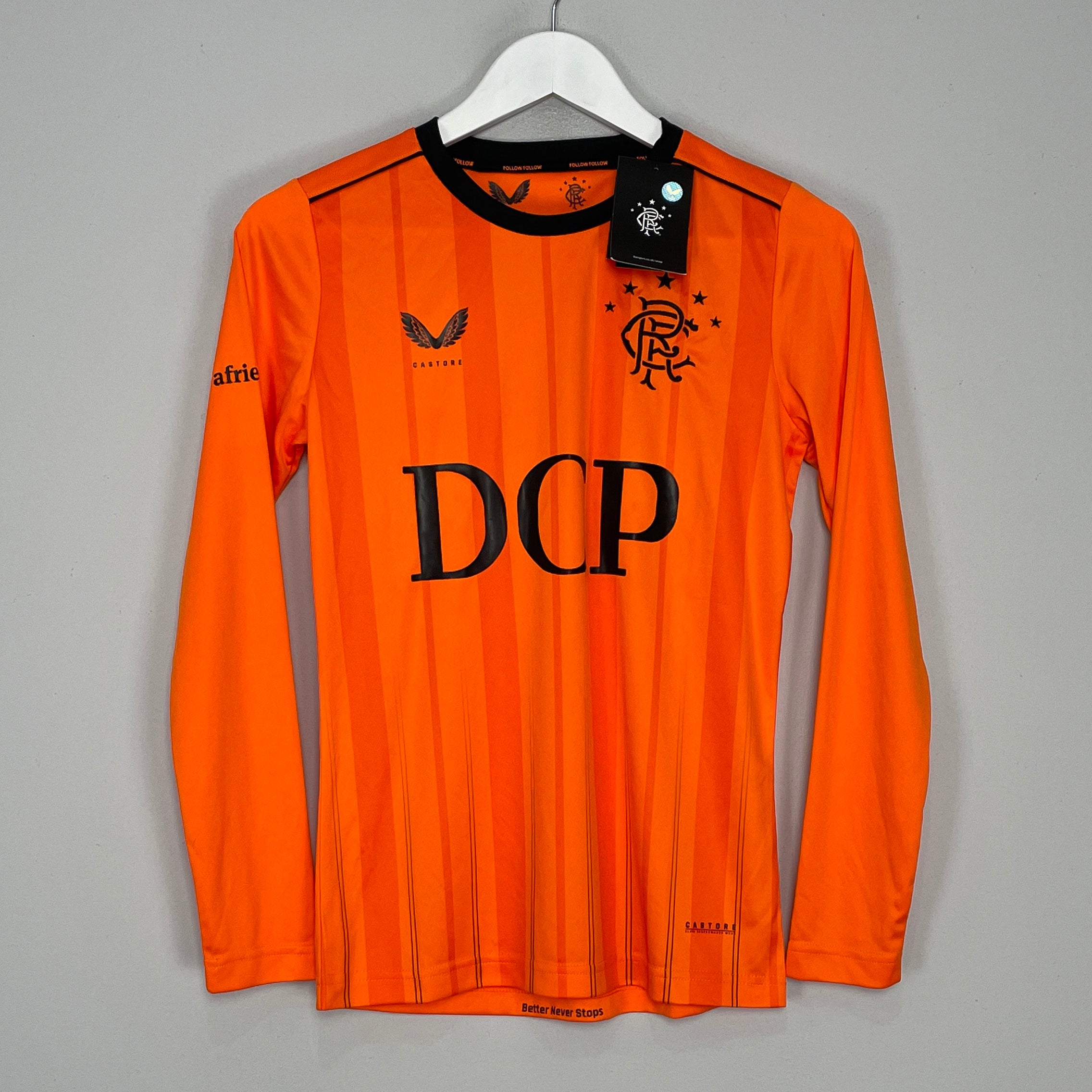Shop 2020/21 RANGERS *BNWT* GK SHIRT (XL.KIDS) CASTORE, classic football shirts, vintage football shirts & retro soccer jerseys at Cult Kits