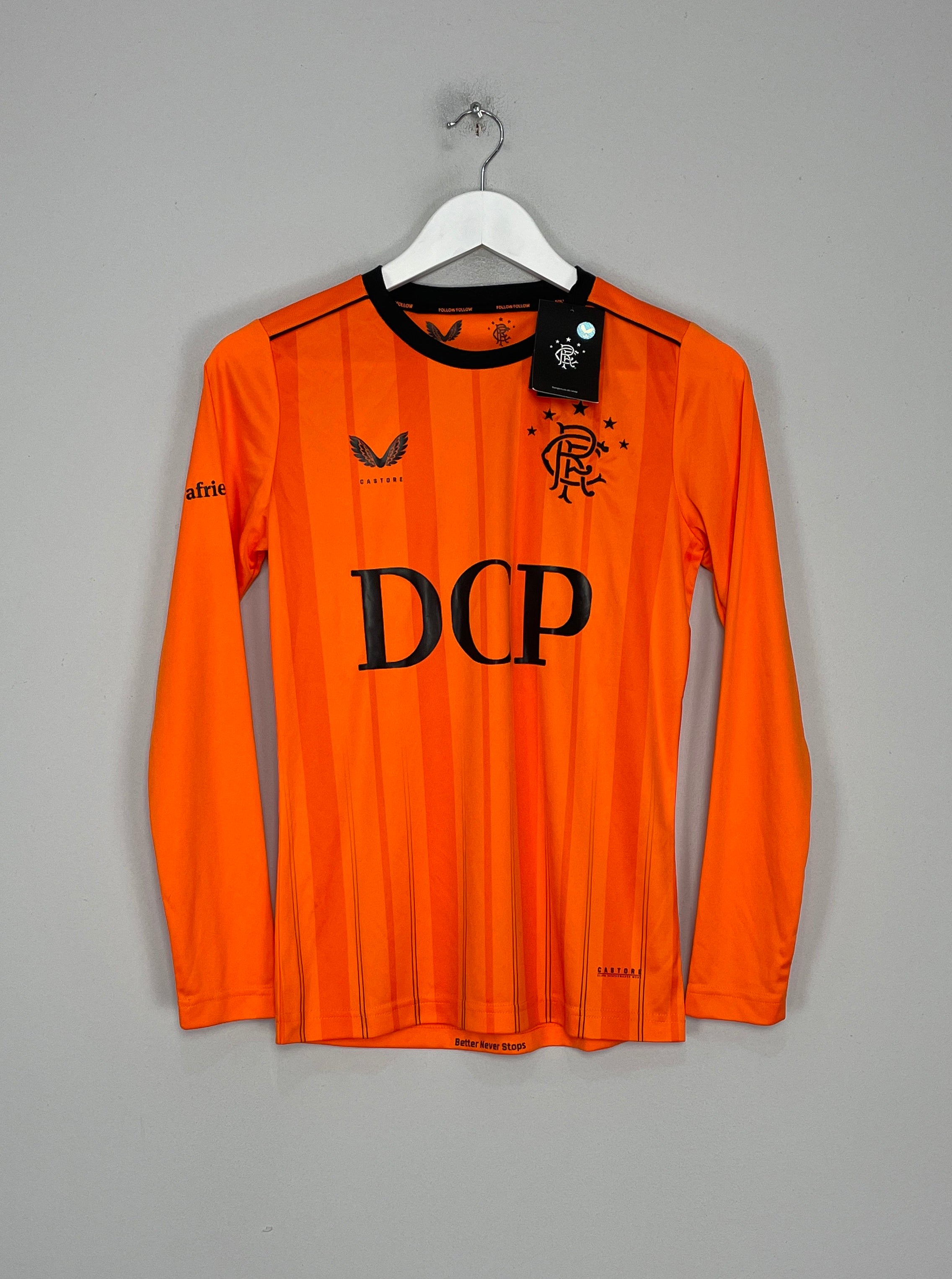 Shop 2020/21 RANGERS *BNWT* GK SHIRT (XL.KIDS) CASTORE, classic football shirts, vintage football shirts & retro soccer jerseys at Cult Kits