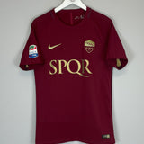 2016/17 ROMA TOTTI #10 *AUTHENTIC* DERBY HOME SHIRT (M) NIKE