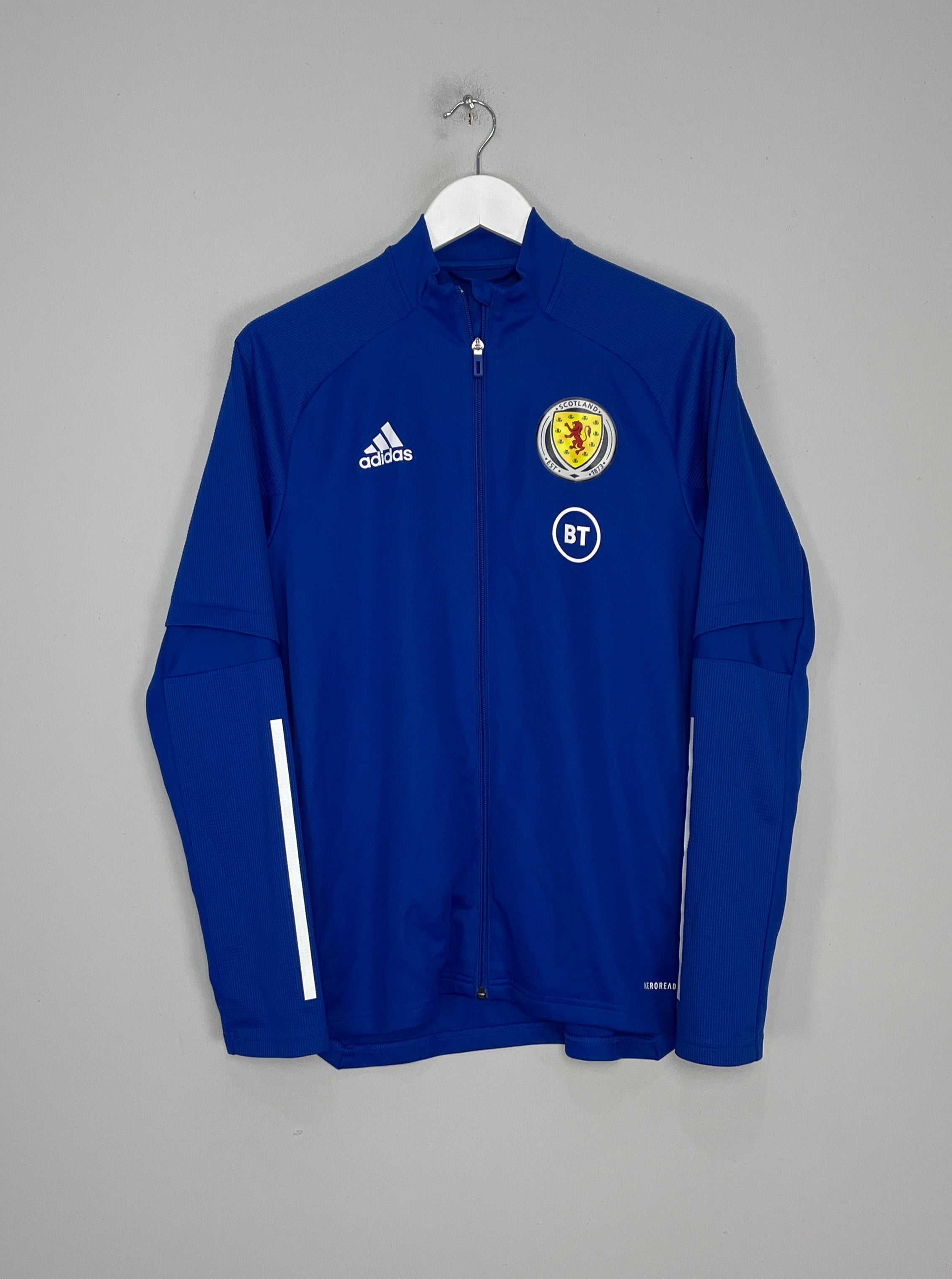 Shop 2020/21 SCOTLAND TRACK JACKET (S) ADIDAS, classic football shirts, vintage football shirts & retro soccer jerseys at Cult Kits