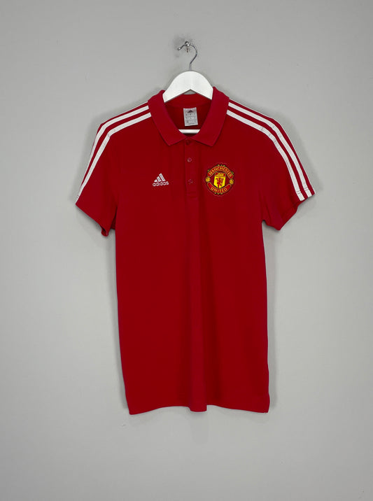 2016/17 MANCHESTER UNITED POLO SHIRT (M) ADIDAS