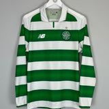 2015/16 CELTIC L/S HOME SHIRT (M) NEW BALANCE
