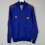 Shop 1984/89 BARCELONA TRACK JACKET (M) MEYBA, classic football shirts, vintage football shirts & retro soccer jerseys at Cult Kits