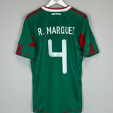 2010 MEXICO R.MARQUEZ #4 HOME SHIRT (M) ADIDAS