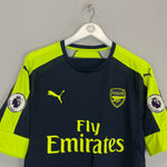 Shop 2016/17 ARSENAL XHAKA #29 *PLAYER ISSUE* AWAY SHIRT (XL) PUMA, classic football shirts, vintage football shirts & retro soccer jerseys at Cult Kits