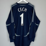 2006/07 CHELSEA CECH #1 GK SHIRT (XL) ADIDAS