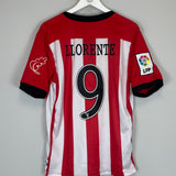 2011/12 ATHLETIC BILBAO LLORENTE #9 HOME SHIRT (S) UMBRO