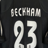 2004/05 REAL MADRID BECKHAM #23 AWAY SHIRT (XL) ADIDAS