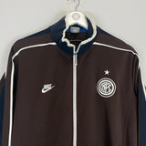 Shop 2017/18 INTER MILAN TRACK JACKET (L) NIKE, classic football shirts, vintage football shirts & retro soccer jerseys at Cult Kits