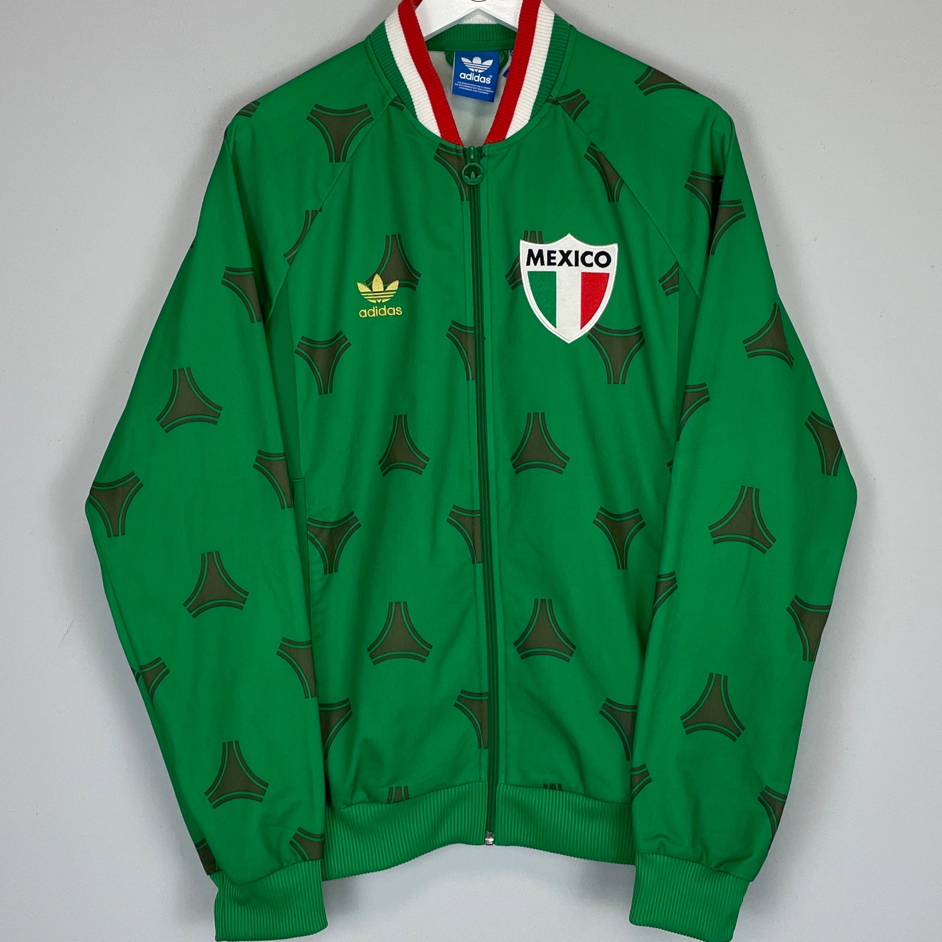 Shop 2014 MEXICO TRACK JACKET (L) ADIDAS, classic football shirts, vintage football shirts & retro soccer jerseys at Cult Kits