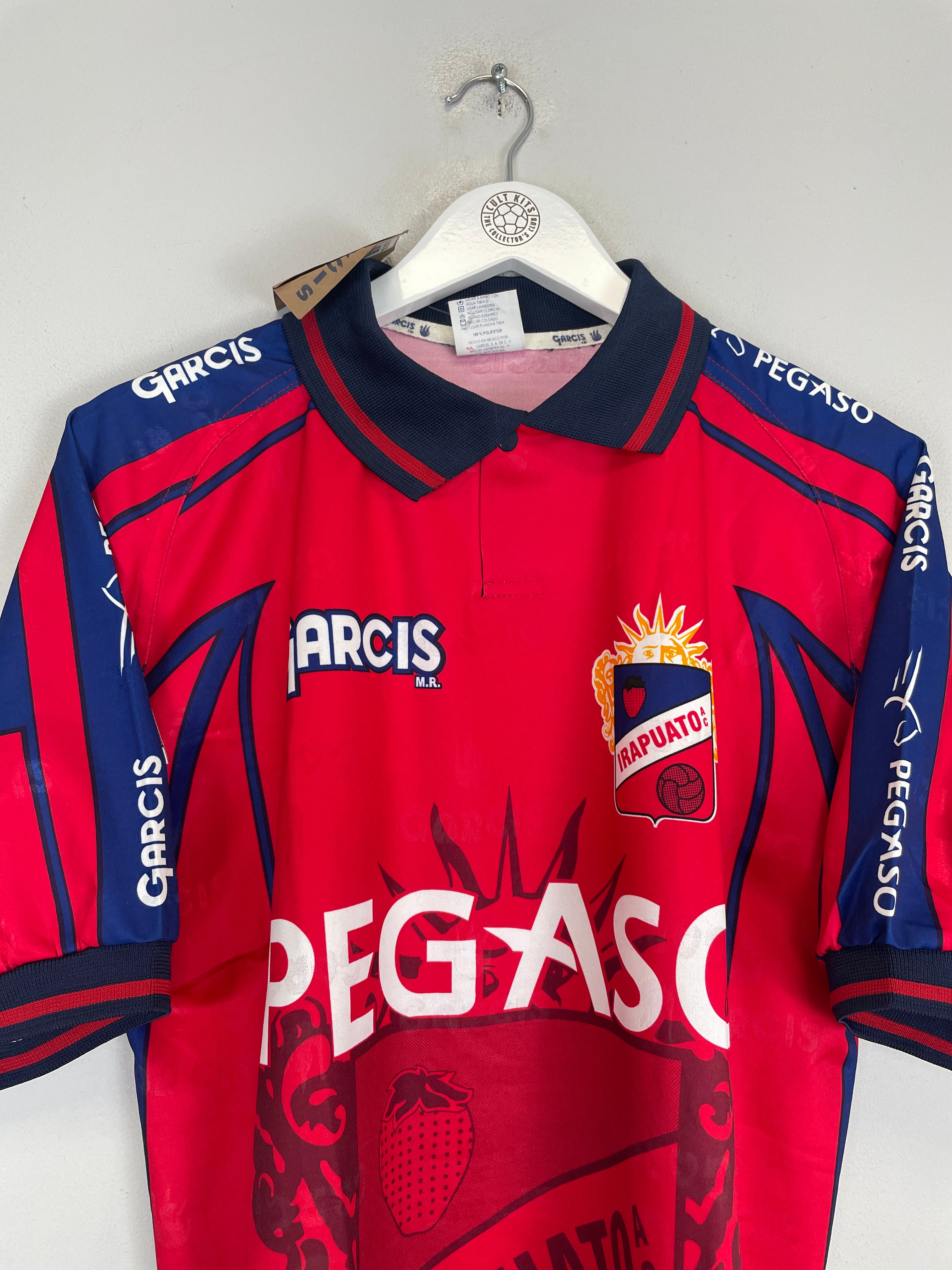 Shop 2000/01 IRAPUATO *BNWT* AWAY SHIRT (L) GARCIS, classic football shirts, vintage football shirts & retro soccer jerseys at Cult Kits