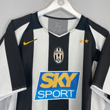 Shop 2004/05 JUVENTUS DEL PIERO #10 HOME SHIRT (M) NIKE, classic football shirts, vintage football shirts & retro soccer jerseys at Cult Kits