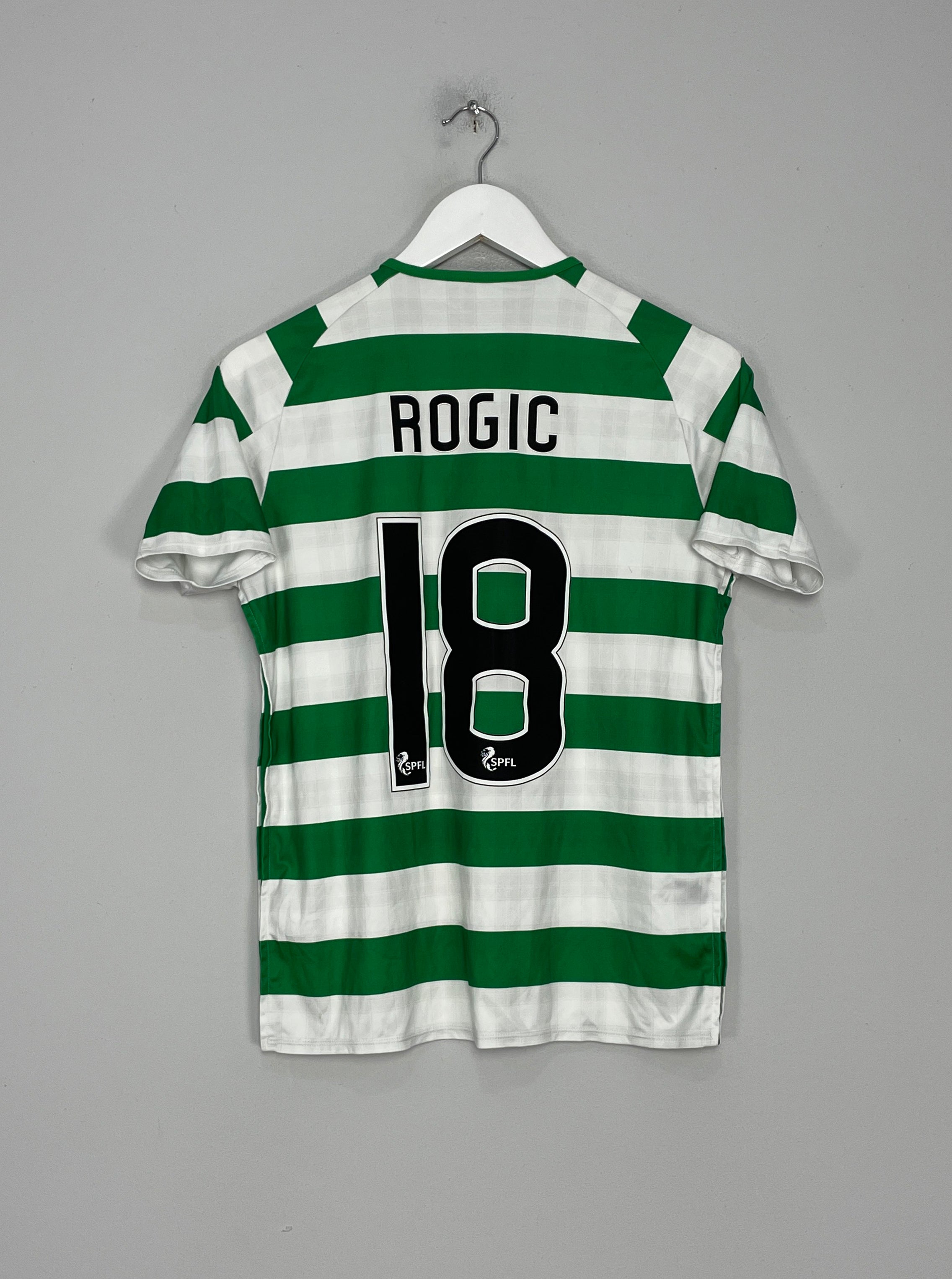Shop 2018/19 CELTIC ROGIC #18 HOME SHIRT (XL.KIDS) NEW BALANCE, classic football shirts, vintage football shirts & retro soccer jerseys at Cult Kits
