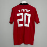 Shop 2013/14 MANCHESTER UNITED V.PERSIE #20 HOME SHIRT (L) NIKE, classic football shirts, vintage football shirts & retro soccer jerseys at Cult Kits
