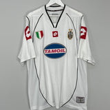 Shop 2002/03 JUVENTUS DEL PIERO #10 AWAY SHIRT (XL) LOTTO, classic football shirts, vintage football shirts & retro soccer jerseys at Cult Kits
