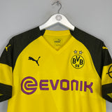 2018/19 DORTMUND HAKIMI #5 HOME SHIRT (M) PUMA