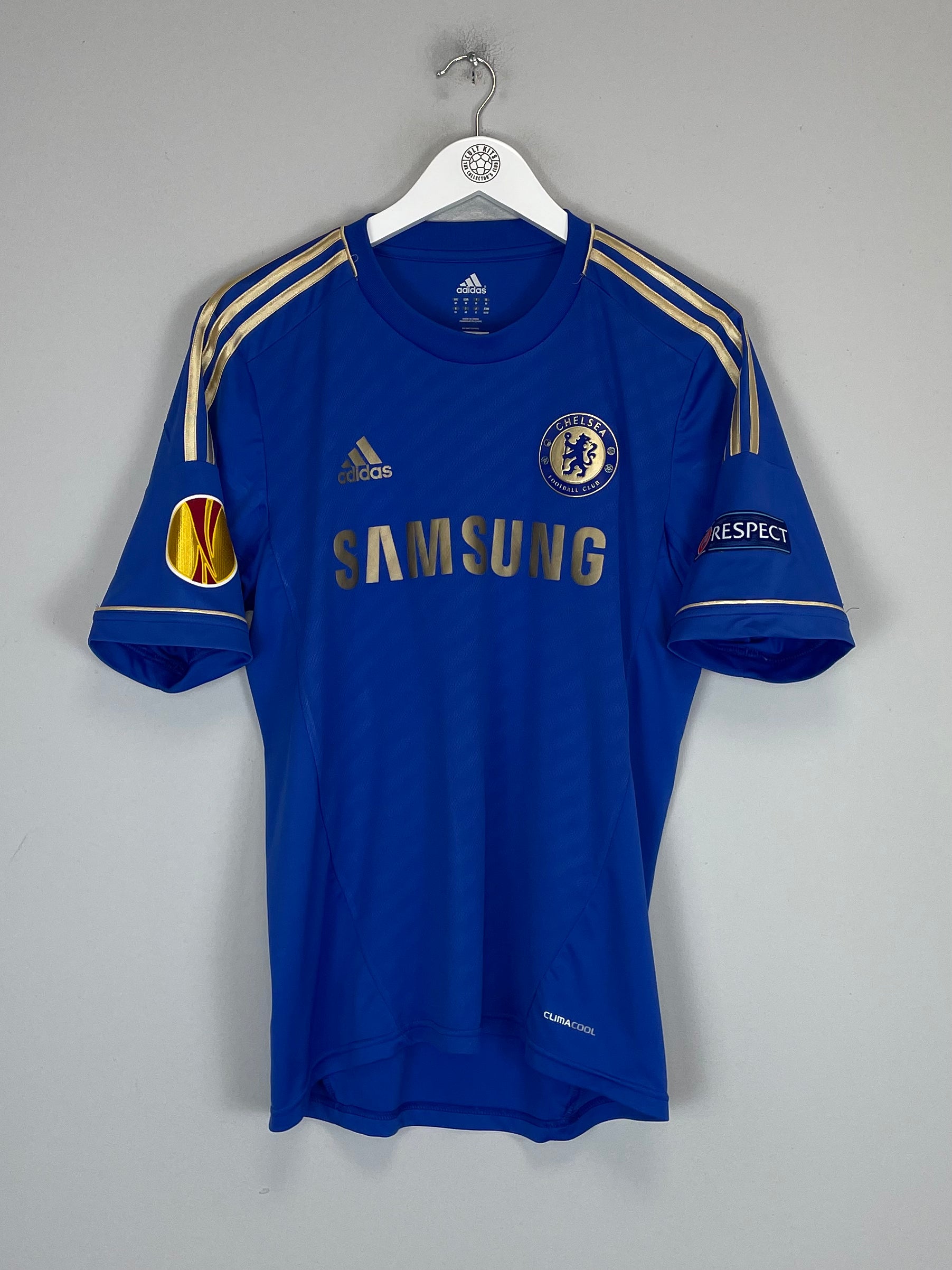 Shop 2012/13 CHELSEA TORRES #9 E/L HOME SHIRT (M) ADIDAS, classic football shirts, vintage football shirts & retro soccer jerseys at Cult Kits