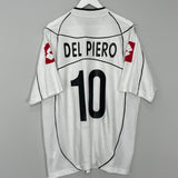 Shop 2002/03 JUVENTUS DEL PIERO #10 AWAY SHIRT (XL) LOTTO, classic football shirts, vintage football shirts & retro soccer jerseys at Cult Kits