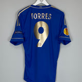 Shop 2012/13 CHELSEA TORRES #9 E/L HOME SHIRT (M) ADIDAS, classic football shirts, vintage football shirts & retro soccer jerseys at Cult Kits