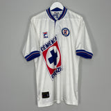 Shop 1999/00 CRUZ AZUL AWAY SHIRT (XL) FILA, classic football shirts, vintage football shirts & retro soccer jerseys at Cult Kits