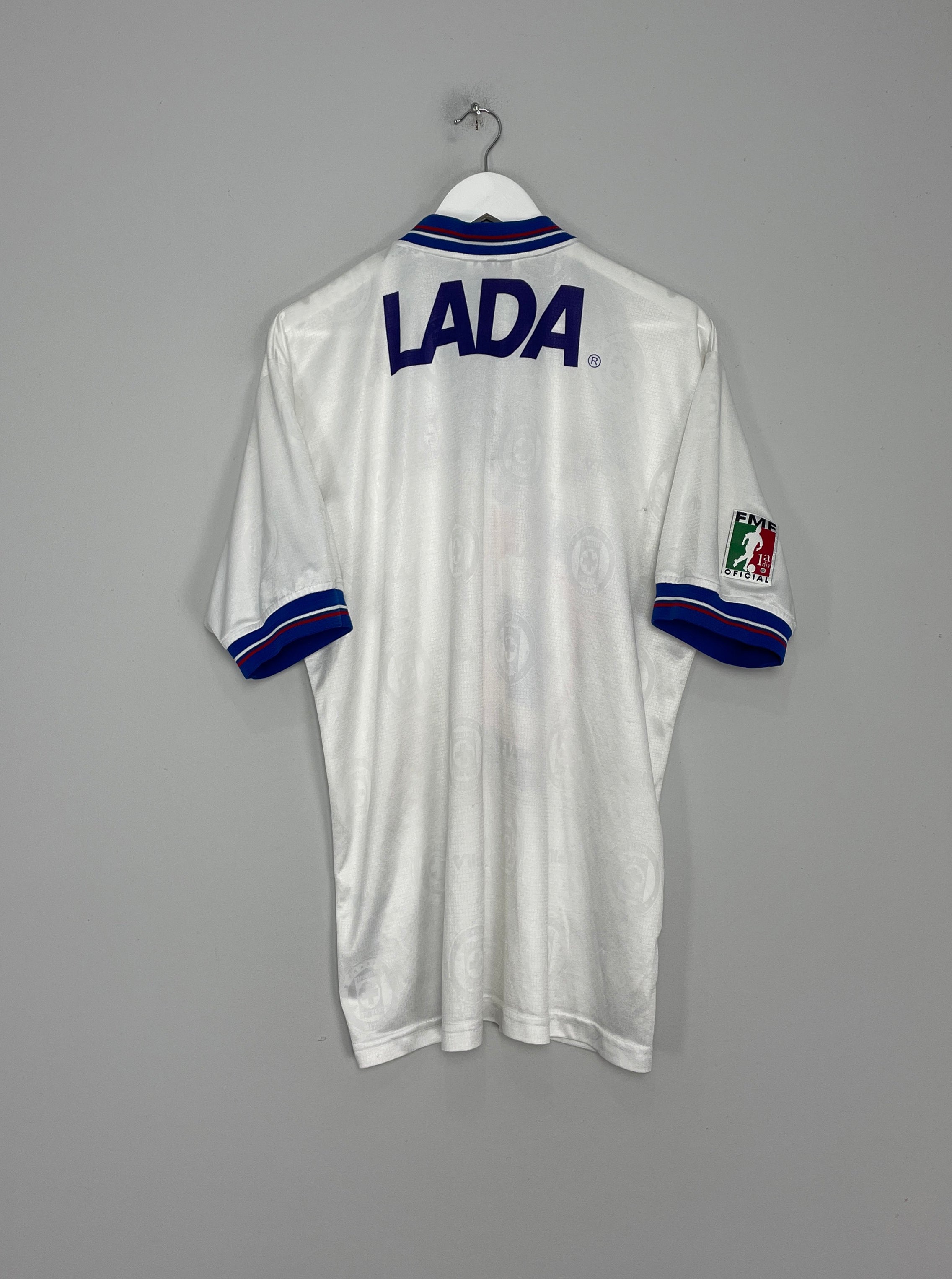 Shop 1999/00 CRUZ AZUL AWAY SHIRT (XL) FILA, classic football shirts, vintage football shirts & retro soccer jerseys at Cult Kits