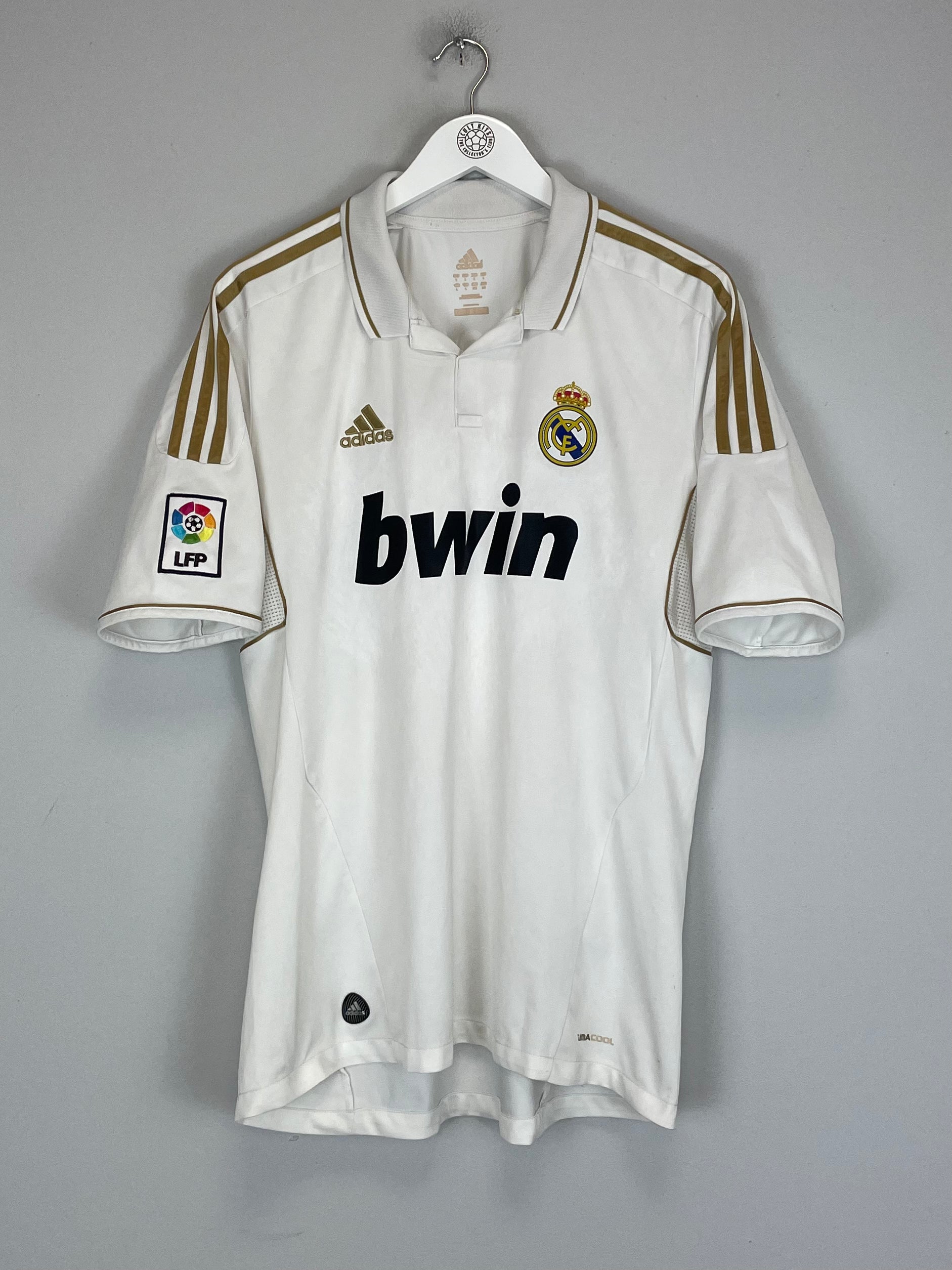 Shop 2011/12 REAL MADRID RONALDO #7 HOME SHIRT (L) ADIDAS, classic football shirts, vintage football shirts & retro soccer jerseys at Cult Kits