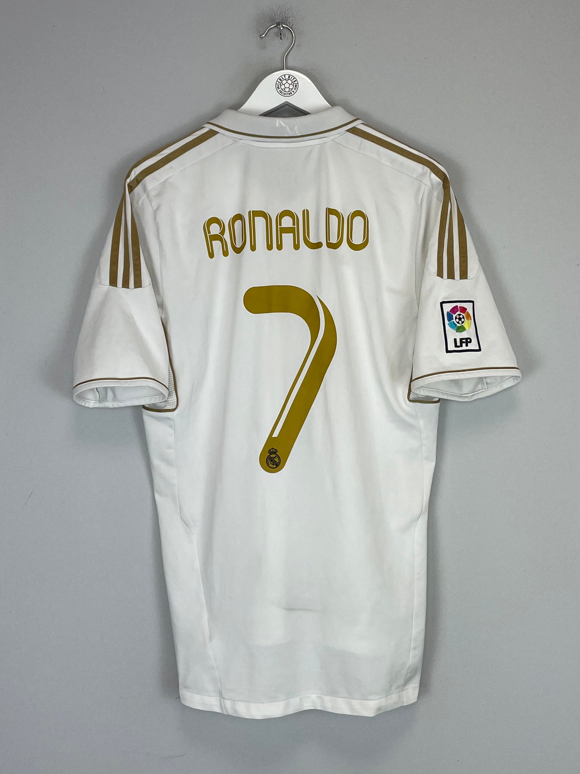 Shop 2011/12 REAL MADRID RONALDO #7 HOME SHIRT (L) ADIDAS, classic football shirts, vintage football shirts & retro soccer jerseys at Cult Kits