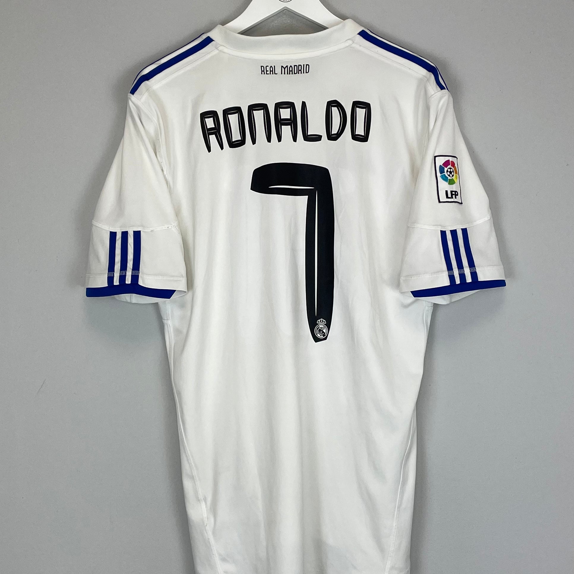 Shop 2010/11 REAL MADRID RONALDO #7 HOME SHIRT (L) ADIDAS, classic football shirts, vintage football shirts & retro soccer jerseys at Cult Kits