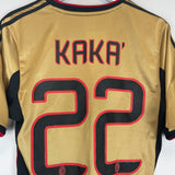 2013/14 AC MILAN KAKA #22 THIRD SHIRT (M) ADIDAS