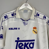 1994/95 REAL MADRID #26 HOME SHIRT (L) KELME
