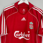 Shop 2006/08 LIVERPOOL CROUCH #15 HOME SHIRT (L) ADIDAS, classic football shirts, vintage football shirts & retro soccer jerseys at Cult Kits