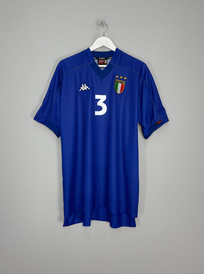 1998/99 ITALY MALDINI #3 HOME SHIRT (XL) KAPPA